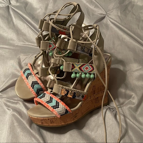 Madden Girl Wedge Sandals - Picture 2 of 10